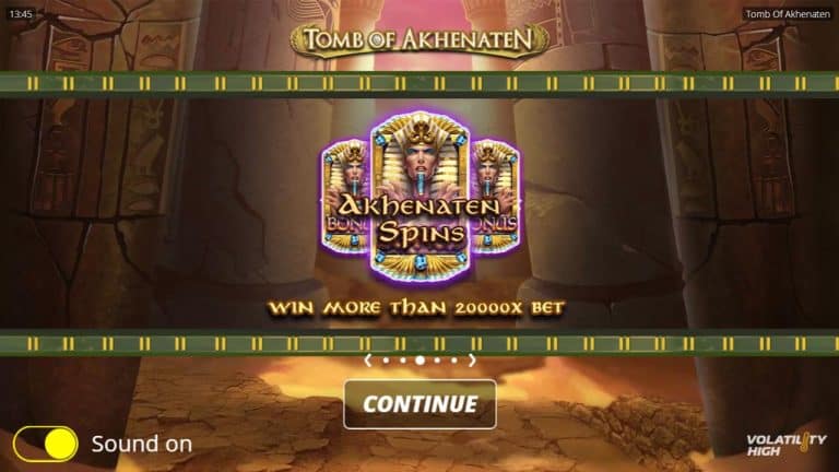 Tomb of Akhenaten zynzzplay